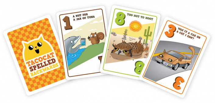 Tacocat Spelled Backwards (By Exploding Kittens)